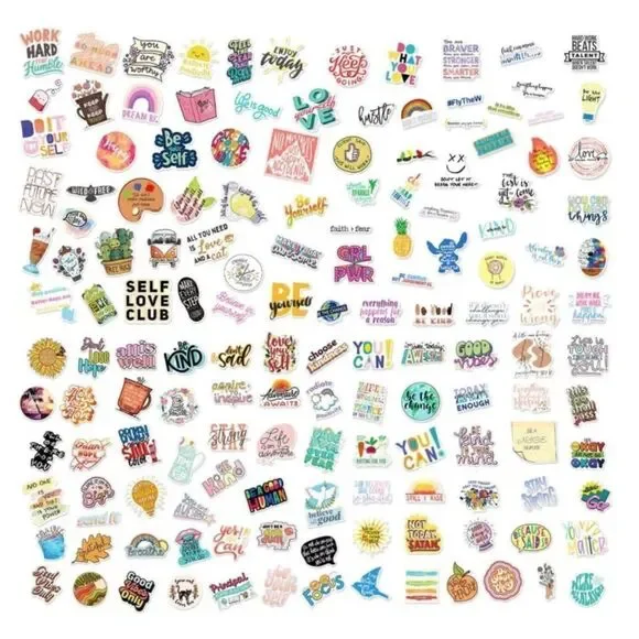 50pc Vinyl Sticker Set  - Picture 3 of 4